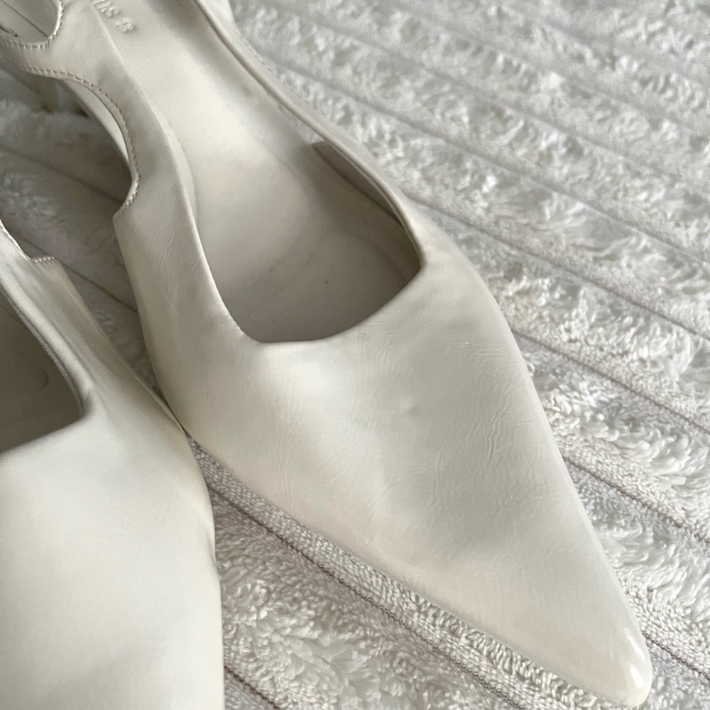 Stradivarius pointed-toe kitten heel slingbacks - Picture 5 of 7